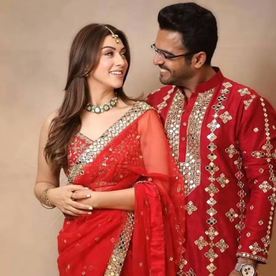 hansika  పెళ్లి బంధానికి హన్సిక ముగింపు 