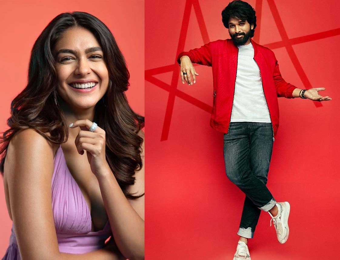 mrunal thakur  అల్లు అర్జున్ తో సీత 