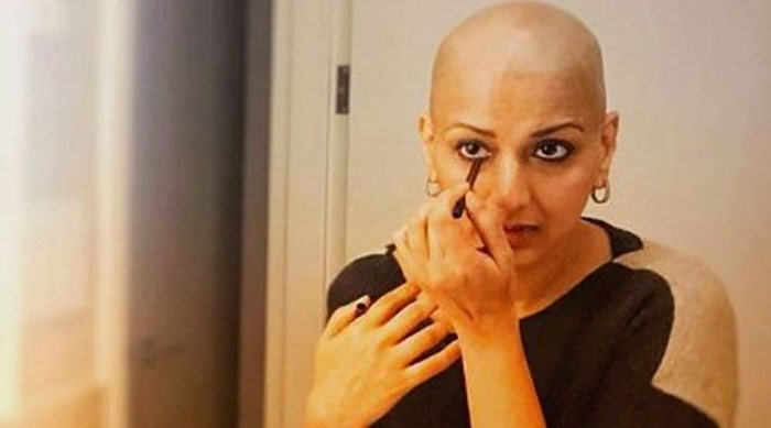 sonali bendre,cancer patient,latest tweet,sensation  నిజంగా ఈ నటి మనోధైర్యానికి హ్యాట్సాఫ్‌! 