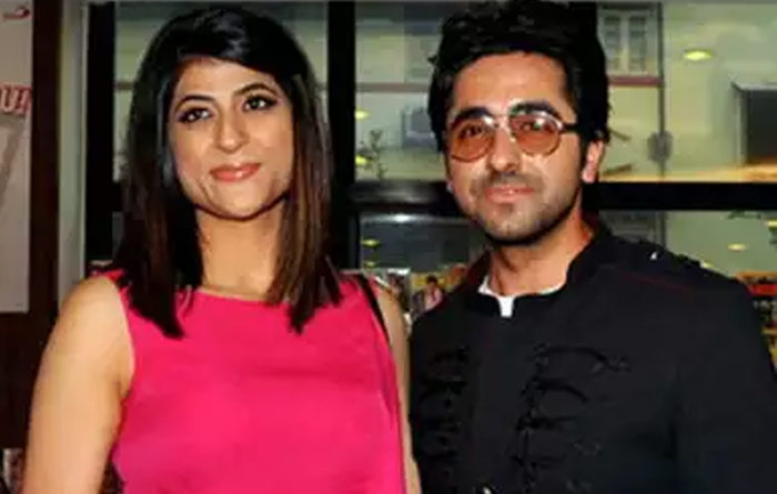 ayushmann khurrana,wife,upset,liplock scene  హీరోయిన్‌తో లిప్‌లాక్.. హీరో భార్య అలక..!!