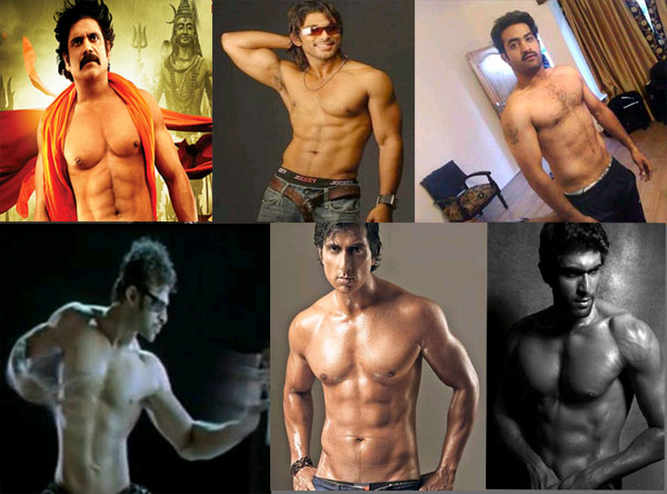 heroes,heroines,size zero,tollywood,tollywood heroes,six pack  హీరోల సిక్స్‌ప్యాక్‌లపై ఆందోళన..! 