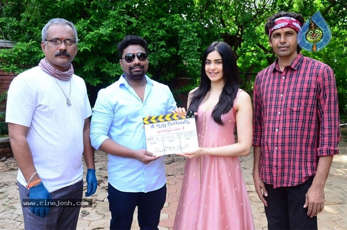 adah sharma,new movie,sri krishna creations,vipra,gowri krishna  ఆదా శర్మ హీరోయిన్‌గా న్యూ మూవీ ప్రారంభం