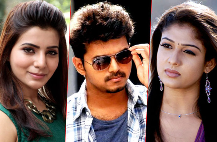 vijay,atlee,nayanthara,samantha,heroine,fixed  విజయ్ నెక్స్ట్ చిత్రంలో హీరోయిన్లు ఎవరో తెలుసా?