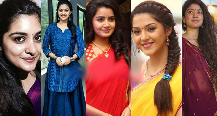 sai pallavi,keerthi suresh,anu emmanuel,tollywood,heroins,remuneration  ఈ హీరోయిన్ల రేటెంతో చూడండి..!