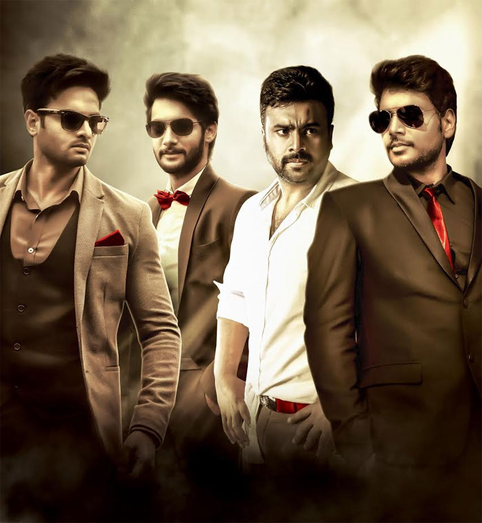 nara rohit,aadi,sundeep kishan,sudheer babu,shamanthakamani,multi starrer movie  'శ‌మంత‌క‌మ‌ణి'డిజిట‌ల్ పోస్ట‌ర్స్ కి సూపర్బ్ రెస్పాన్స్!