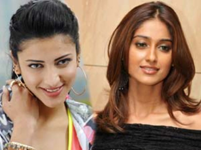 ileana,shruti haasan,amar akbar antony,raviteja  రవితేజతో ఇద్దరు హీరోయిన్లు రీ ఎంట్రీ! 