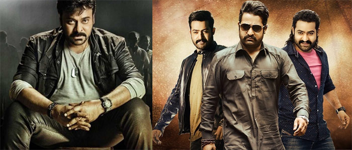 jai lava kusa,khaidi no 150,chiranjeevi,jr ntr,records  'జైలవకుశ'లు చిరుని టచ్ చేయలేకపోయారు! 