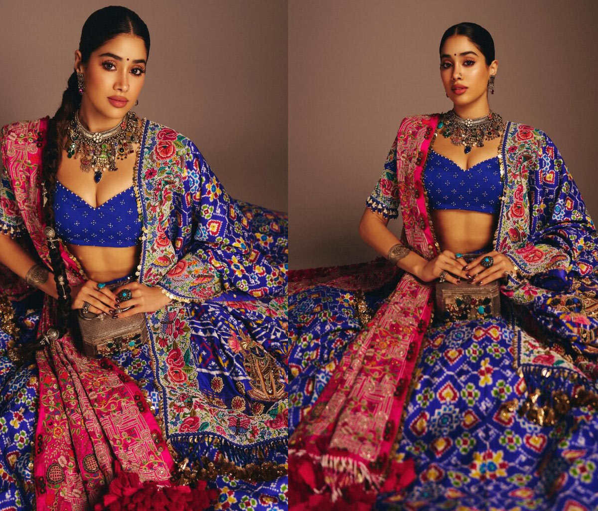 janhvi kapoor  వావ్ అనిపిస్తున్న జాన్వీ కపూర్ లేటెస్ట్ షూట్