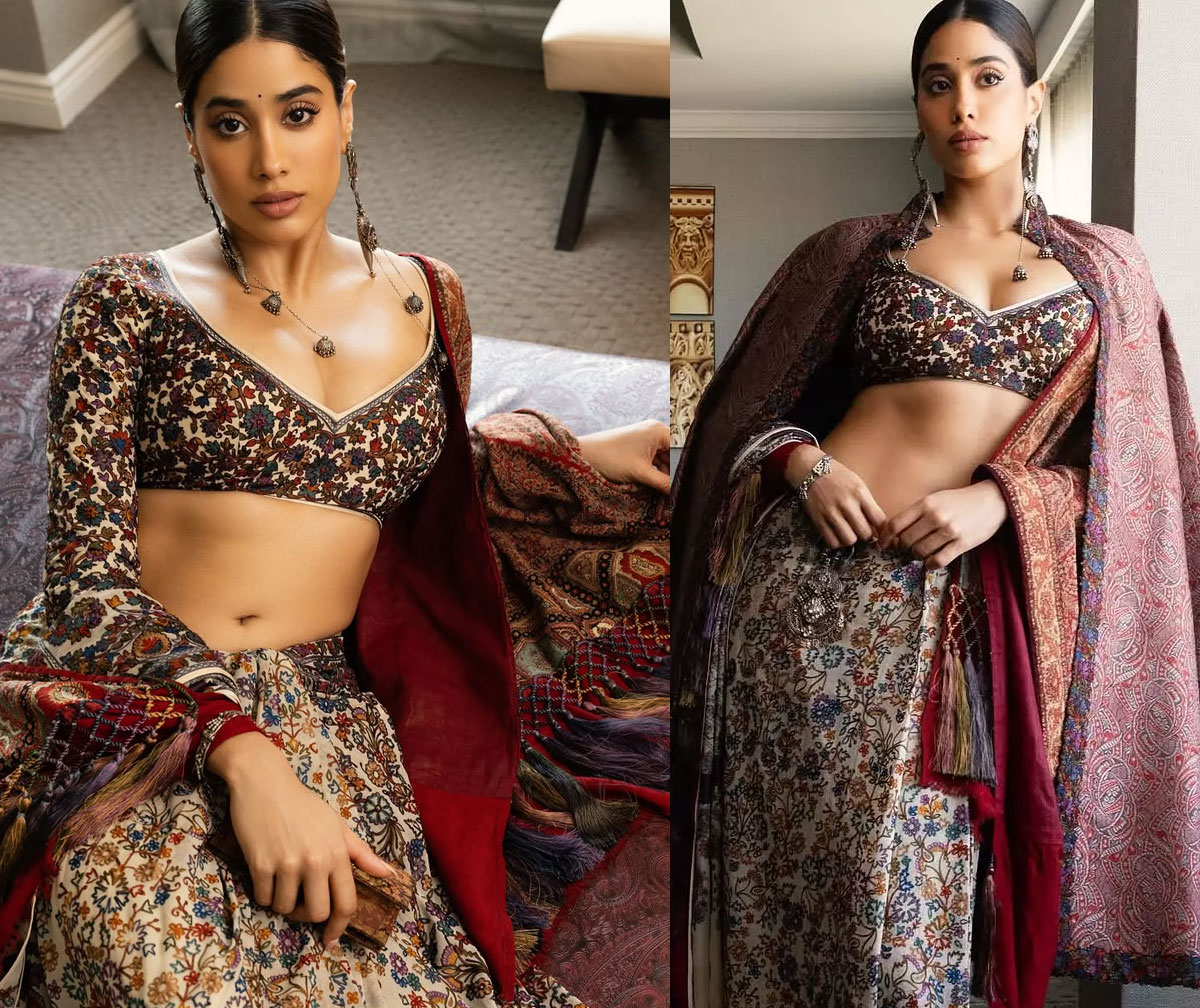 janhvi kapoor  కునుకు లేకుండా చేస్తున్న పెద్ది హీరోయిన్ 