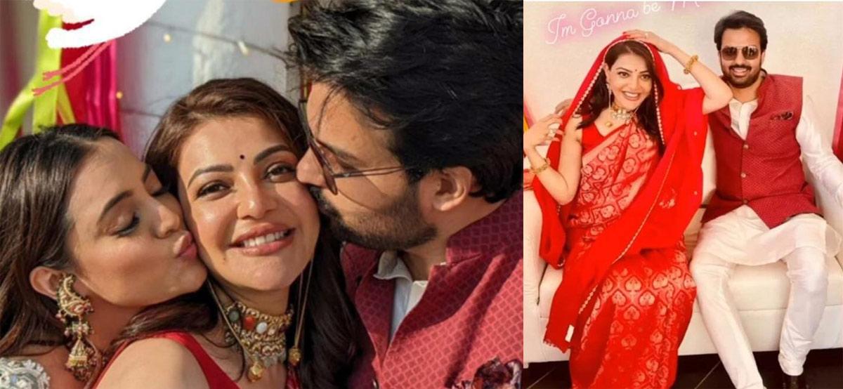 kajal agarwal,kajal baby shower function,gautham kitchlu,nisha agarwal,kajal  కాజల్ సీమంతం వేడుక 