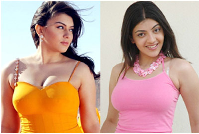 kajal,hansika,thamil movies,thamil industry,competition  హన్సికకు కాజల్ చెక్ పెట్టనుందా..!