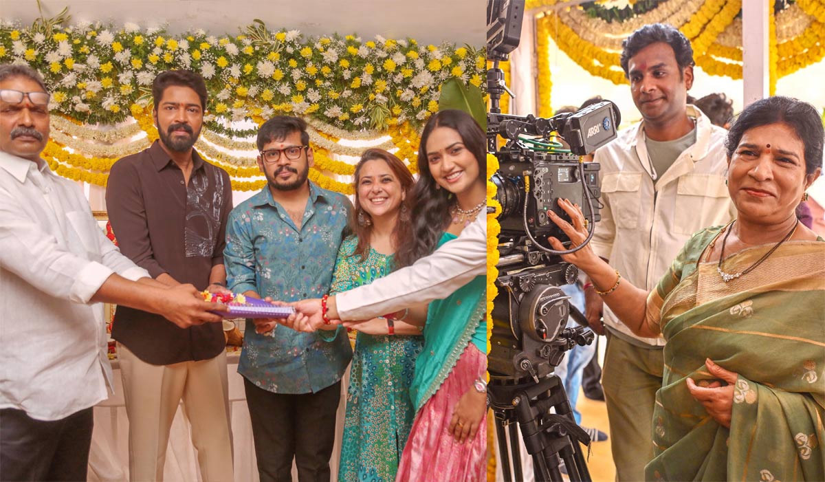 allari naresh  సురేఖ కొణిదెల అతిథిగా క‌న‌క దుర్గ‌ మూవీ పూజా  