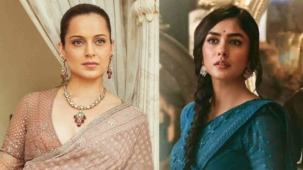 kangana ranaut,sita ramam,mrunal thakur  మృణాల్ ఠాకూర్ ని పొగిడేస్తున్న ఫైర్ బ్రాండ్ 