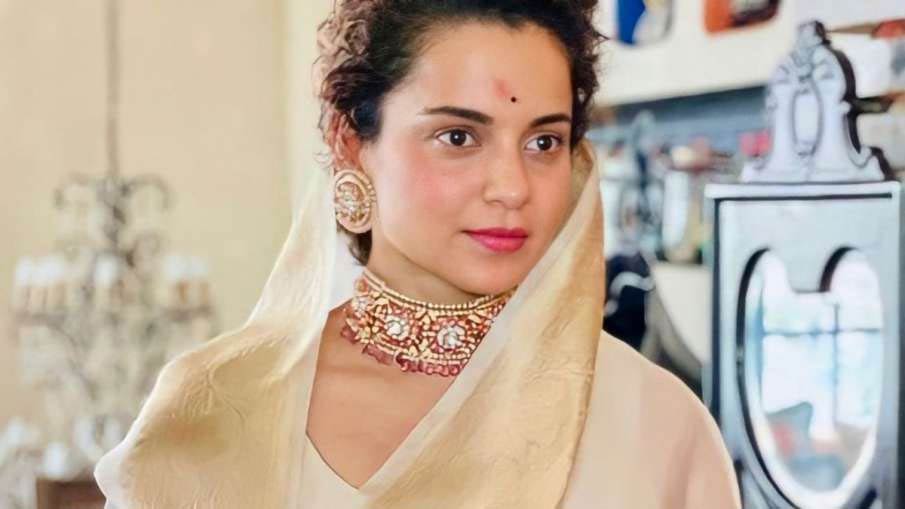 kangana ranaut,chandramukhi 2  చంద్రముఖి 2 సెట్స్ లో కంగనా 