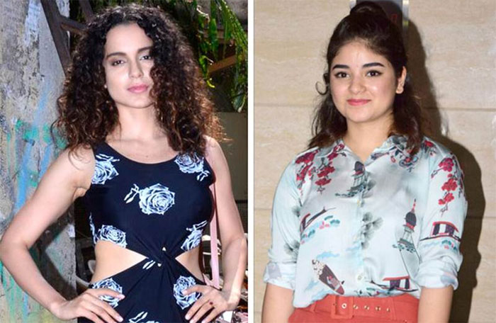 kangana,zaira wasim,molestation case,sexual harassment  ఈ ఫైర్‌బ్రాండ్‌ మాటల్లో వాస్తవముంది!