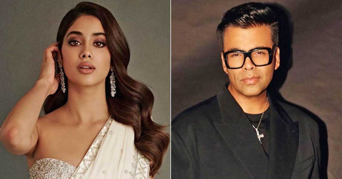 karan johar  జాన్వీపై క‌ర‌ణ్ జోహార్ అస‌హ‌నం