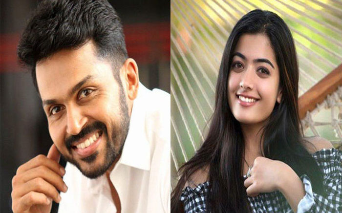 karthi,dream warrior pictures,rashmika madanna,heroine,new movie,confirmed  కార్తీ, రష్మిక కాంబినేషన్‌లో మూవీ ఫిక్స్