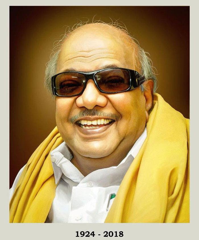 tamil nadu,karunanidhi,no more,chennai,tamil people  కరుణానిధి వ్యక్తిత్వం ఆ సినిమాలో చూపించారు!