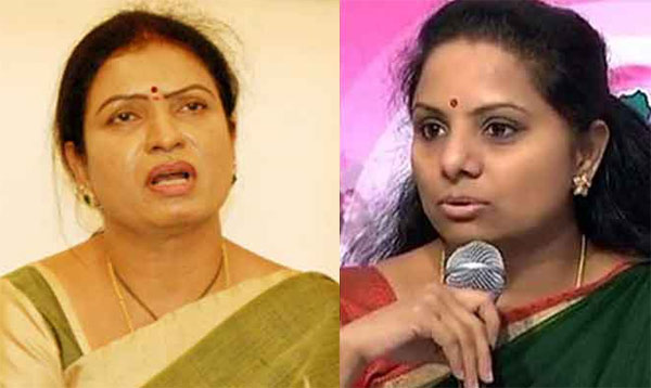 kavitha,telangana,dk aruna,gadwal,trs  బొమ్మాలీని డిఫెన్స్ లో పడేసిన కవిత!