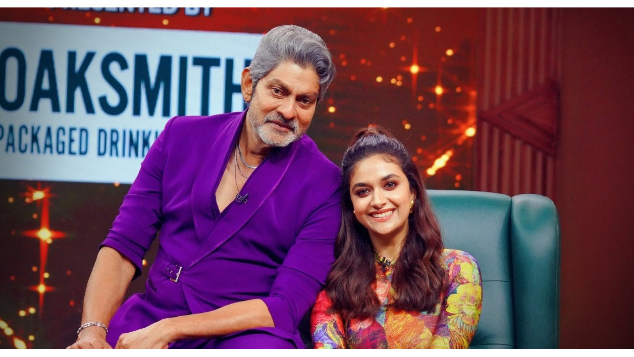 keerthy jagapathi  జగ్గుభాయ్‌కి సారీ చెప్పిన కీర్తి సురేష్