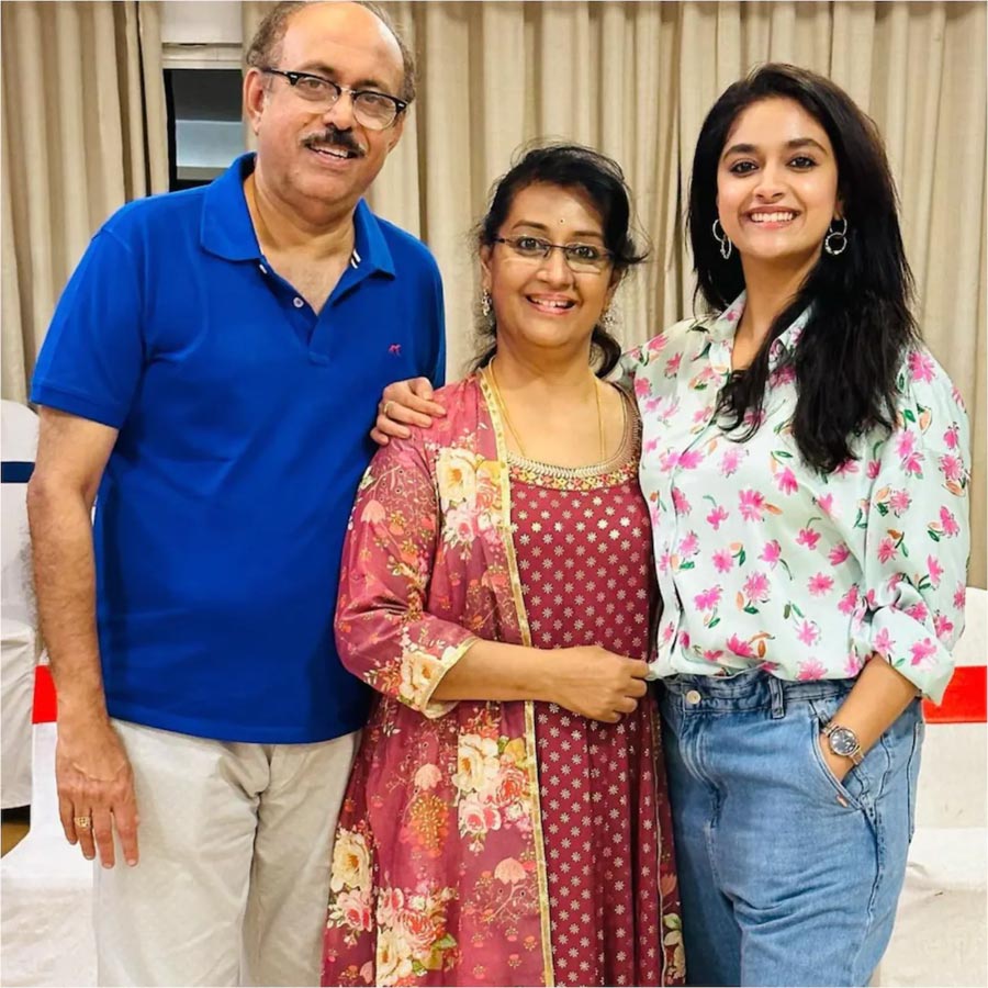 keerthy suresh  కీర్తి సురేష్ పెళ్లి రూమర్స్: స్పందించిన తండ్రి 