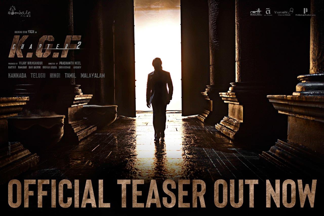 kgf chapter 2,yash,prashanth neel,kgf2,kgf teaser review,kgf news,yash kgf teaser,yash kgf,raveena tandon,sanjay dutt  కెజిఎఫ్ 2 రాఖి భాయ్ అరిపించేసాడు