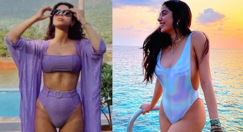 sridevi daughters,khushi kapoor,janhvi kapoor,janhvi kapoor photos,khushi kapoor pics  అక్క ఎంట్రీ ఇచ్చాక షాకిస్తే.. చెల్లాయ్ మాత్రం 