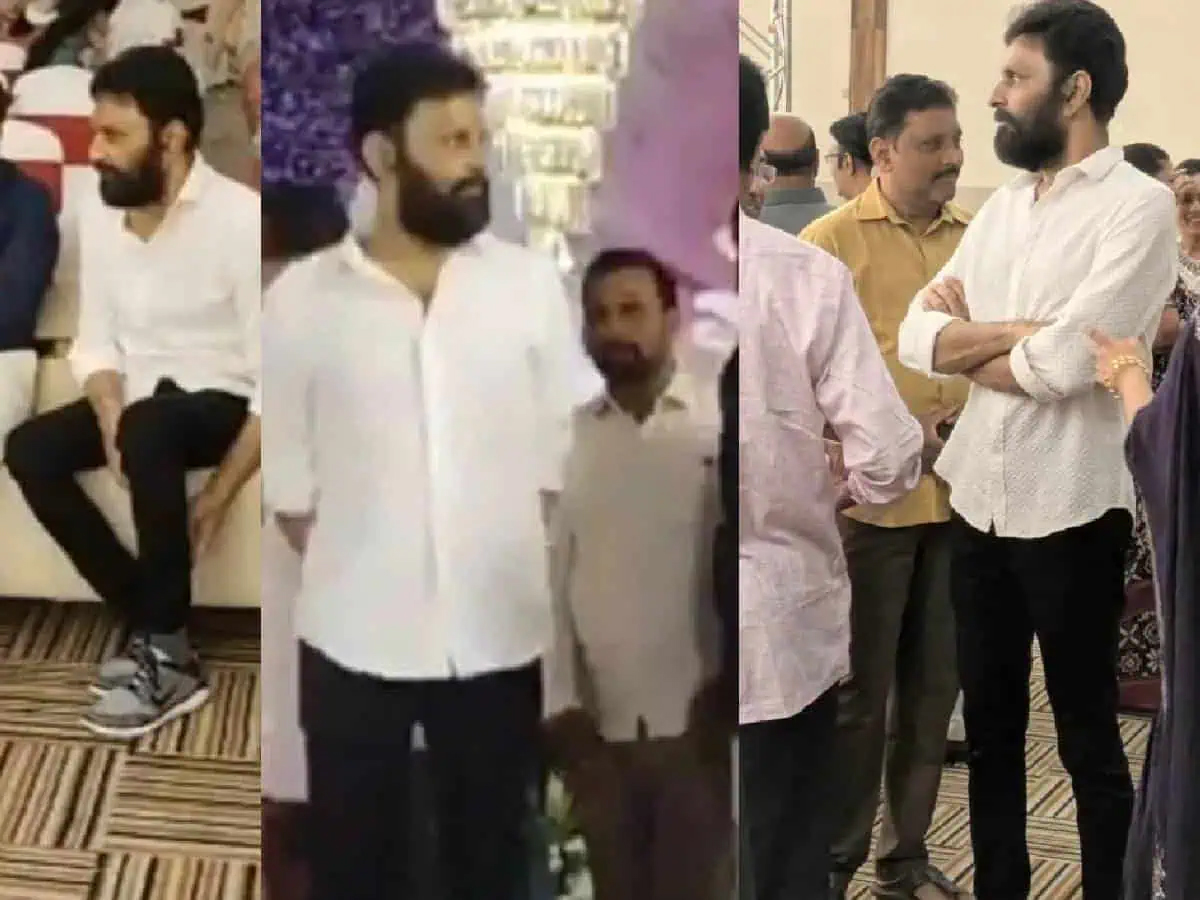 kodali nani  లుకౌట్ నోటీసుల వేళ ఓ పెళ్ళిలో కొడాలి నాని 