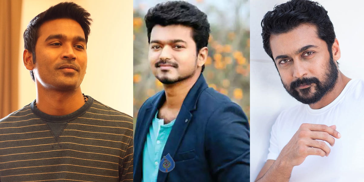 vijay and dhanush and suriya,vijay,dhanush,suriya,charging whooping remuneration,straight tollywood,debut movies  అరవ హీరోల ఆరాటం అందుకేనా?