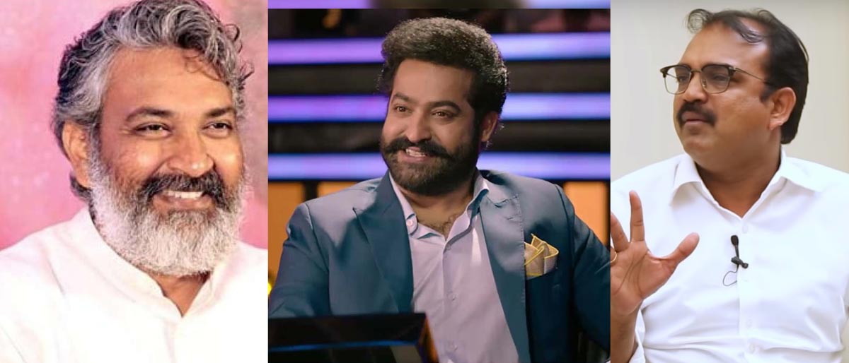 koratala siva,rajamouli,special guests,ntr,evaru meelo koteeswarudu game show  కొరటాల, జక్కన్నలని బెదిరించిన ఎన్టీఆర్ 