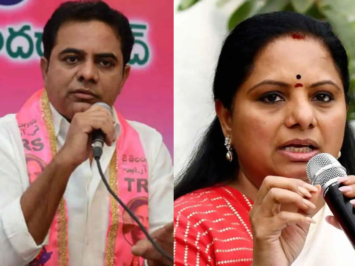 ktr  కేటీఆర్ ఛాన్స్ ఇచ్చేసారు-కవితపై రెచ్చిపోండి 