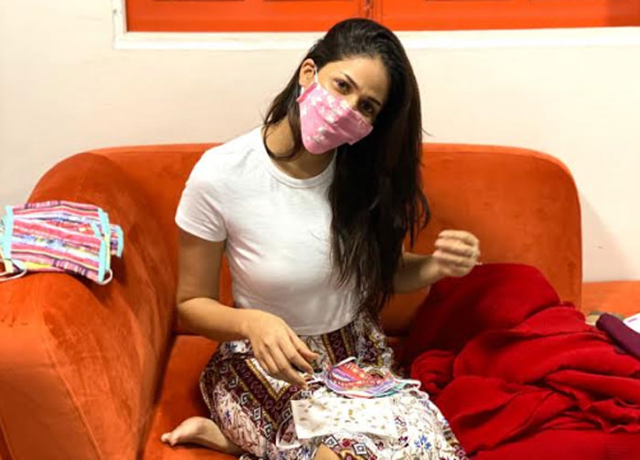 lavanya tripathi,produces,masks,redtri,designer anitha reddy  ‘రెడ్‌ట్రీ’ బ్రాండ్ పేరుతో లావణ్యా త్రిపాఠీ మాస్క్‌లు!