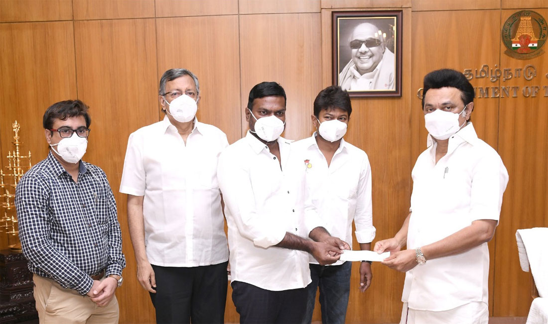 lyca productions,tamilnadu cm,corona relief fund,tamilkumaran,niruthan,gaurav,m k stalin  నిర్మాత రెండు కోట్లు విరాళం
