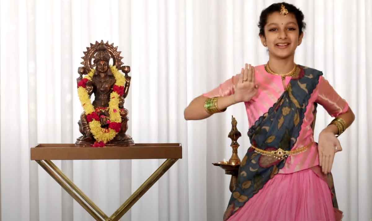 mahesh babu daughter sitara dance  దీపావళి ప్రత్యేకం.. సితార నృత్యం  