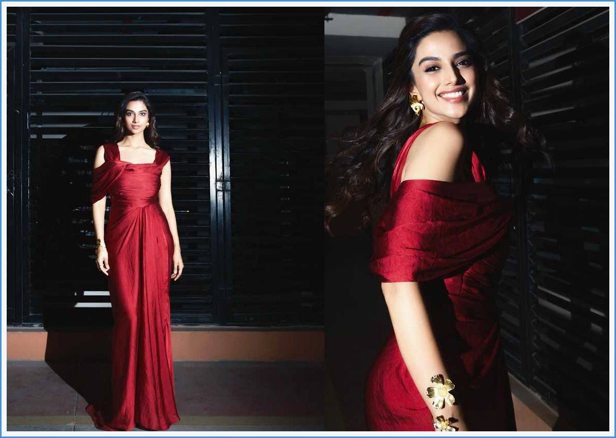 meenakshi chaudhary  స్మైలీ లుక్ లో మీనాక్షి చౌదరి 