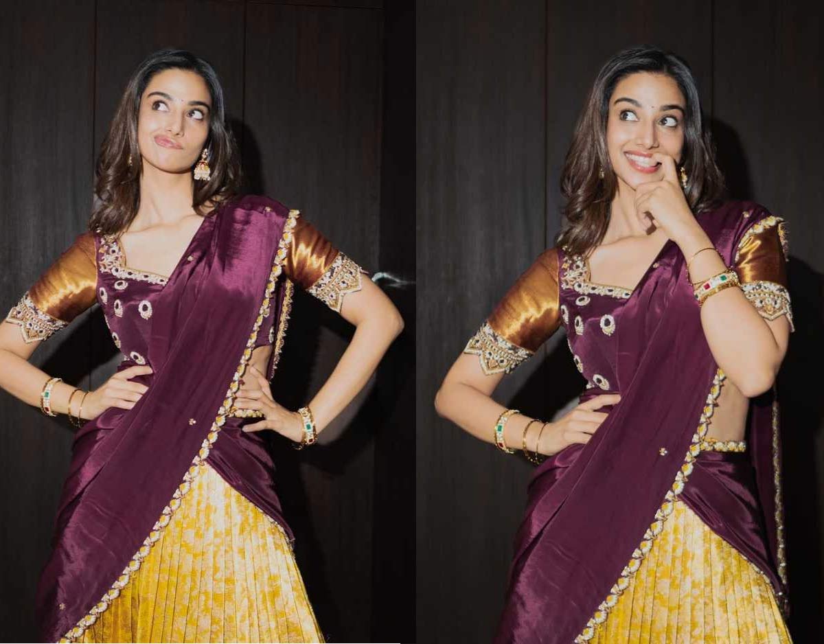 meenakshi chaudhary  క్యూట్ క్యూట్ ఫోజులతో మీనాక్షి చౌదరి 