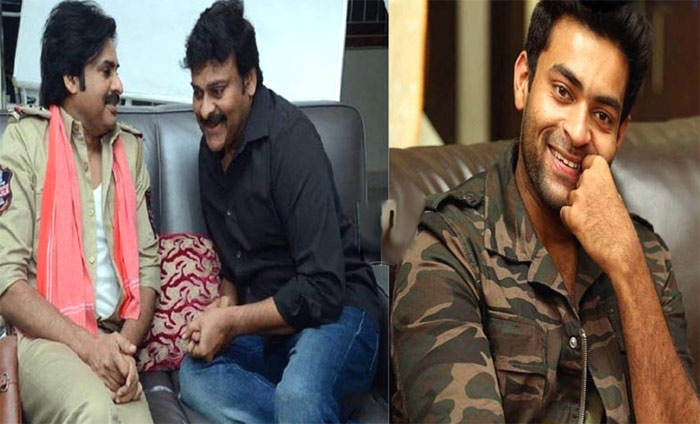 chiranjeevi,pawan kalyan,varun tej,anthariksham,chief guest,pre release event  మెగా బ్రదర్స్ కలవబోతున్నారు..!!