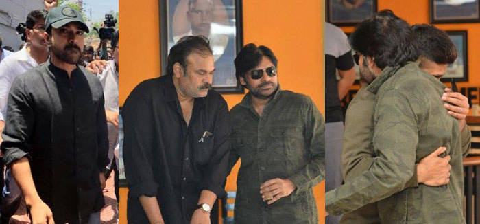 pawan kalyan,allu arjun,ram charan,nagababu,film chamber,unity  మెగా ఫ్యామిలీ ఒక్కటైంది..!