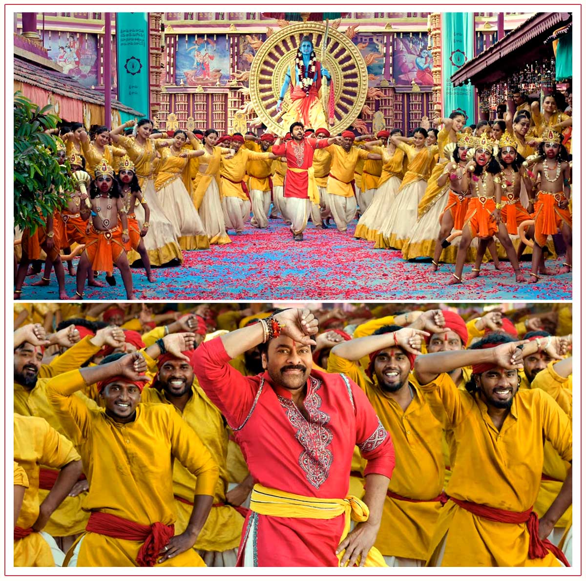 vishwambhara  కంపారిజన్స్ తో  కంగారు పడుతున్న మెగా ఫ్యాన్స్