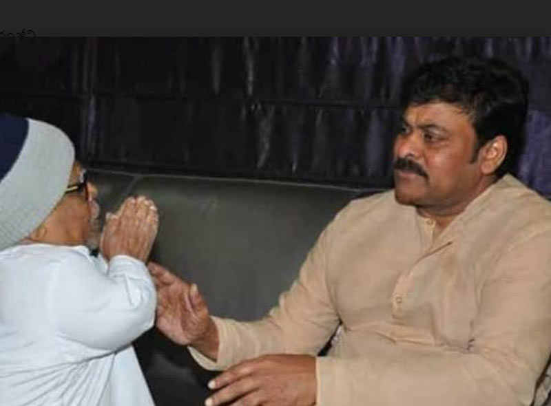 veteran actor potti veeraiah,megastar chiranjeevi,chiru,potti veeraiah no more  వీరయ్య మృతికి సంతాపం తెలియజేసిన చిరు