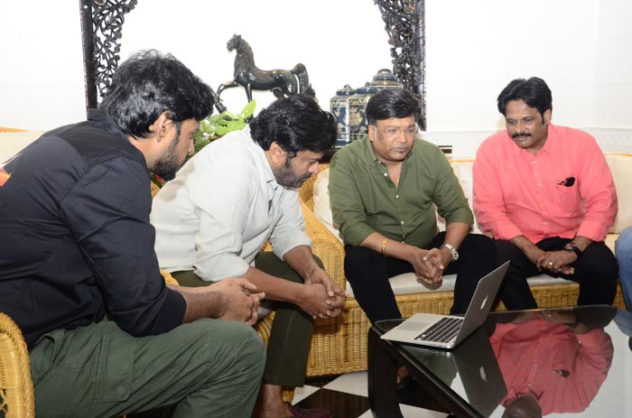 megastar chiranjeevi,chiru launches gully rowdy trailer,sundeep kishan,sundeep kishan gully rowdy