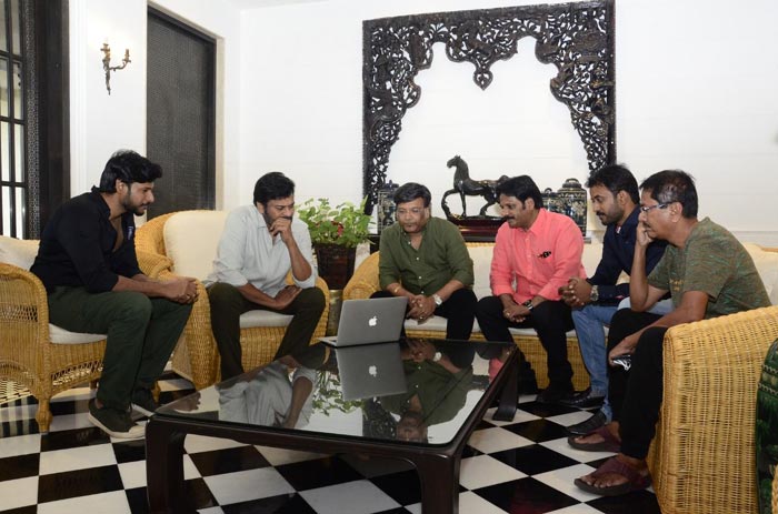 megastar chiranjeevi,chiru launches gully rowdy trailer,sundeep kishan,sundeep kishan gully rowdy