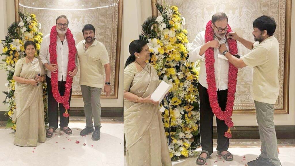 nagababu  అన్న-వదినతో MLC నాగబాబు 