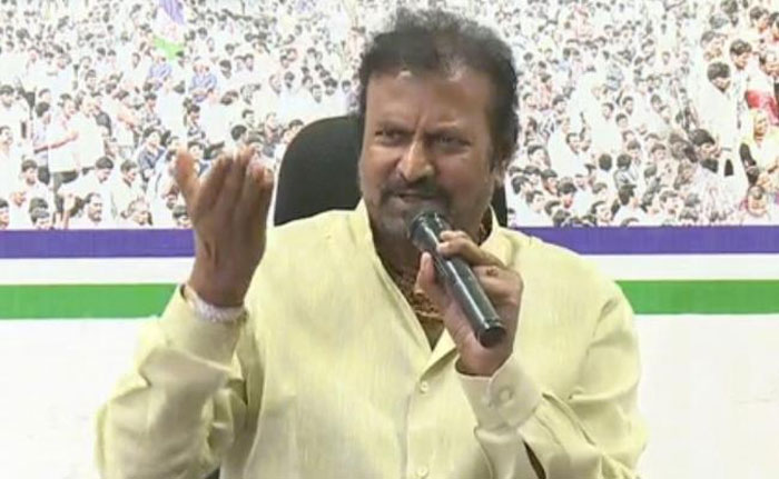 mohan babu,ys jagan,chandrababu naidu,fires,ap elections  ఫినిష్‌ చంద్రబాబు పార్టీ: మోహన్ బాబు