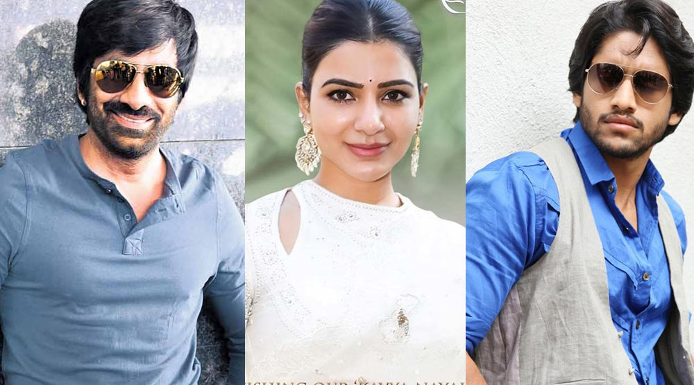 samantha shakunthalam,naga chaitanya thank you movie,ravi teja khiladi movie,rajamouli rrr pan india movie,nithin,nani wall poster movie  యాక్షన్ షురూ అంటున్న హీరో-హీరోయిన్స్ 