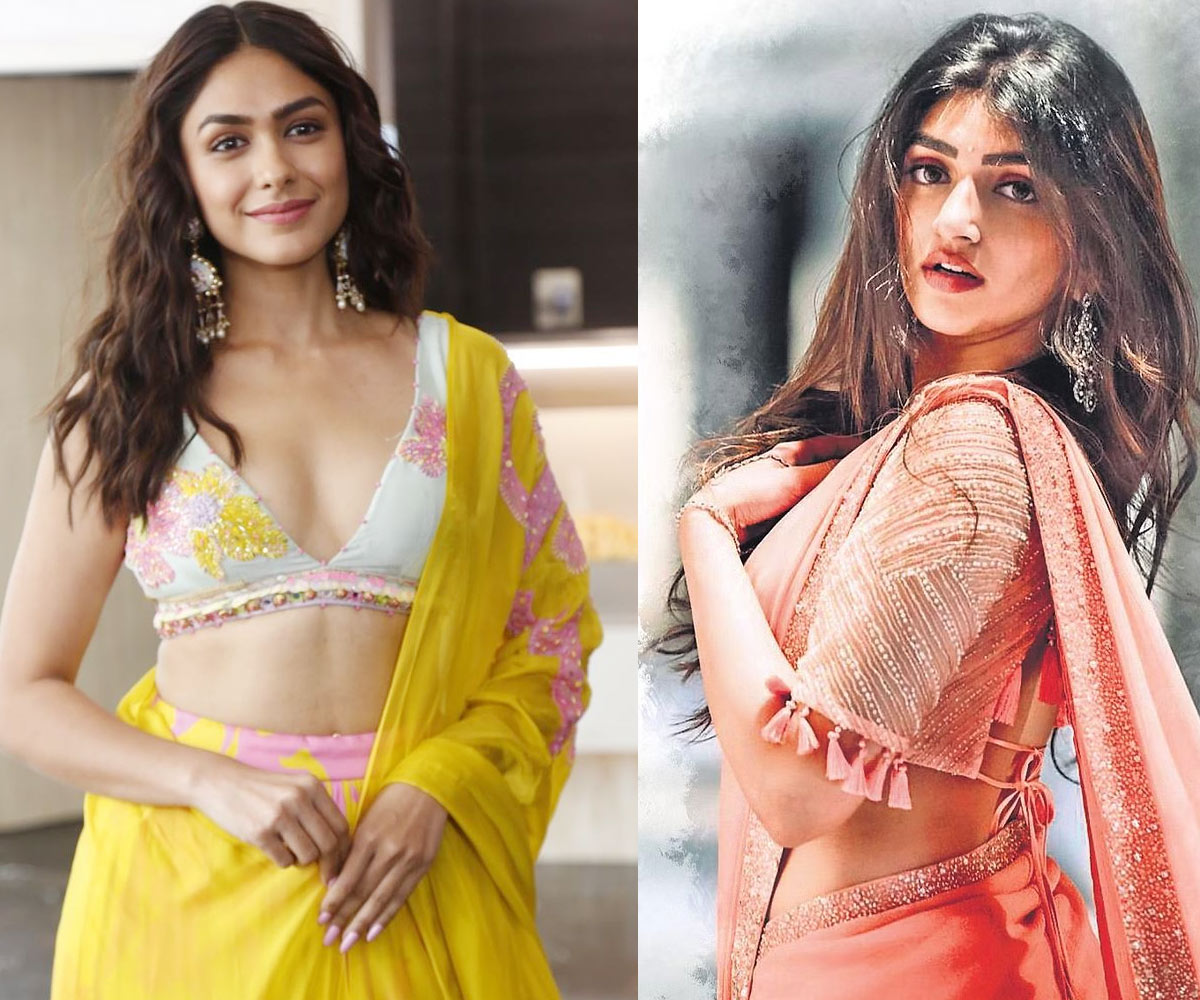 Mrunal Thakur Silent- Sreeleela Violent మృణాల్ సైలెంట్-శ్రీలీల వైలెంట్