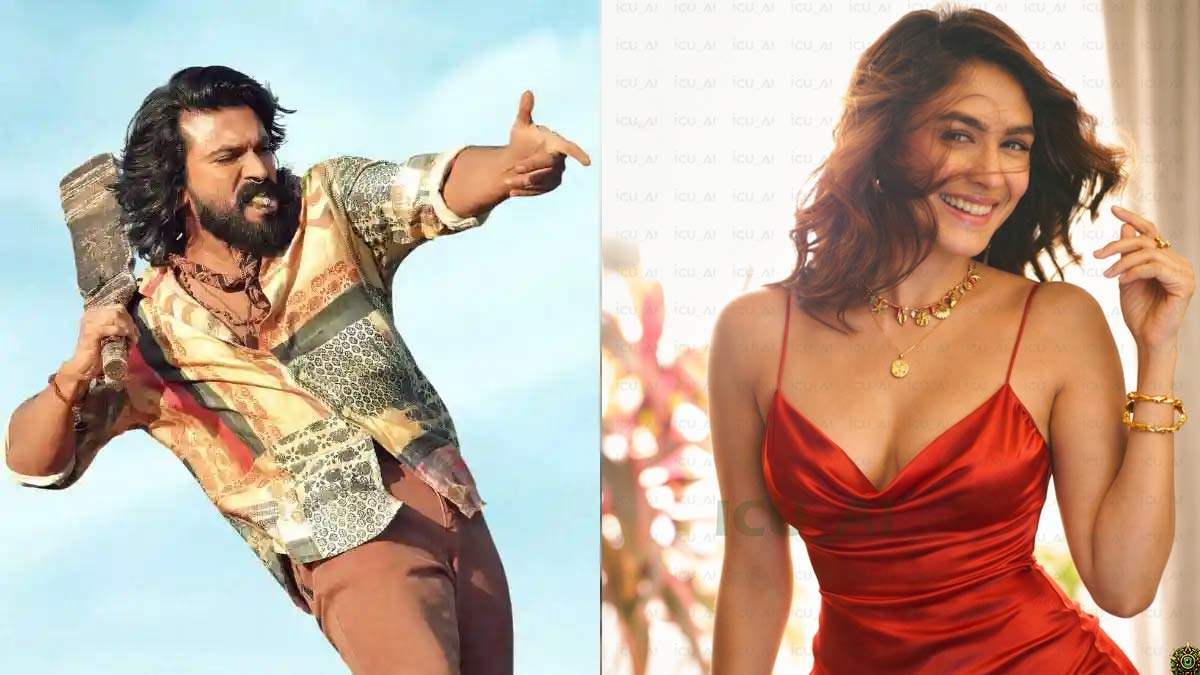 mrunal thakur   పెద్ది కోసం పేలిపోయే ఐటమ్ గర్ల్ 