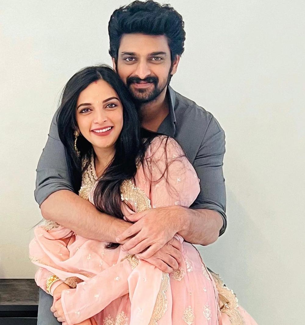 naga shaurya,anusha  వైఫ్ తో నాగ శౌర్య ఫస్ట్ పిక్ 