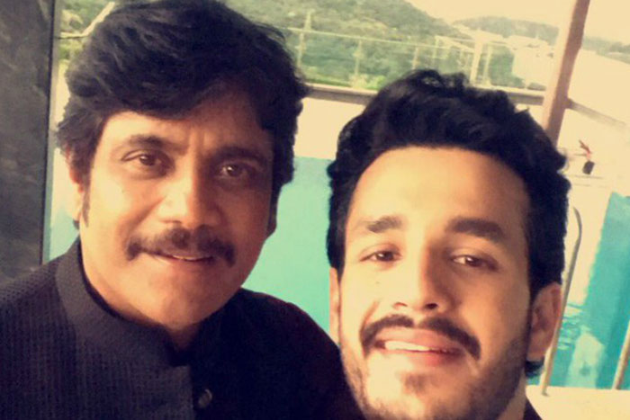 nagarjuna,akhil akkineni,hello movie,promotion  నాగ్, అఖిల్.. భలే ప్రమోట్‌ చేస్తున్నారుగా! 