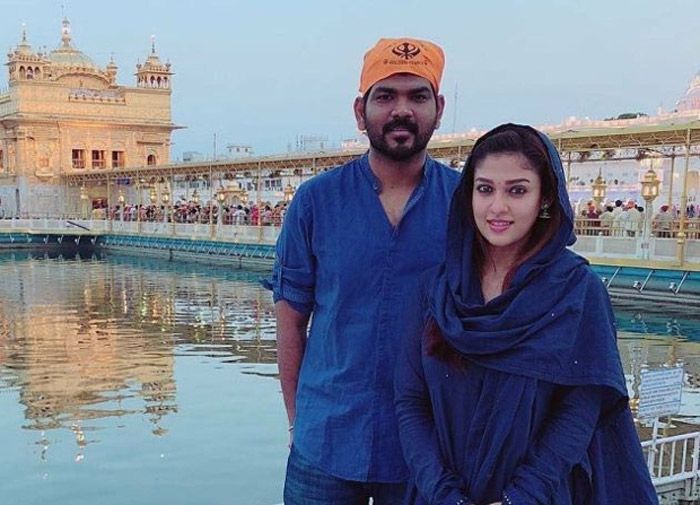 nayanthara,vignesh shivan,golden temple,love birds,tajmahal  ప్రేమకి తాజ్.. స్వర్ణదేవాలయం దేనికి నయన్? 